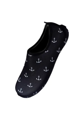 Peluche Erkek Deniz Ayakkabısı - Siyah Çapa - Peluche