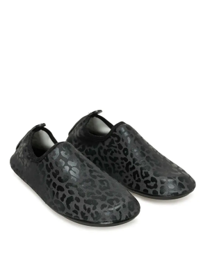Peluche Kadın Deniz Ayakkabısı - Siyah Leopar - 1