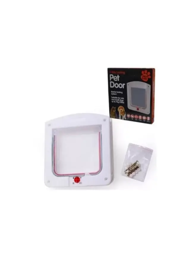 Pet Door 4 Yollu Kedi Kapısı 22x20x3 Cm - 1