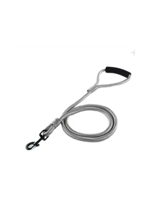 Pet Ing Fitil Köpek Gezdirme Gri 0,8*120 cm - Zampa