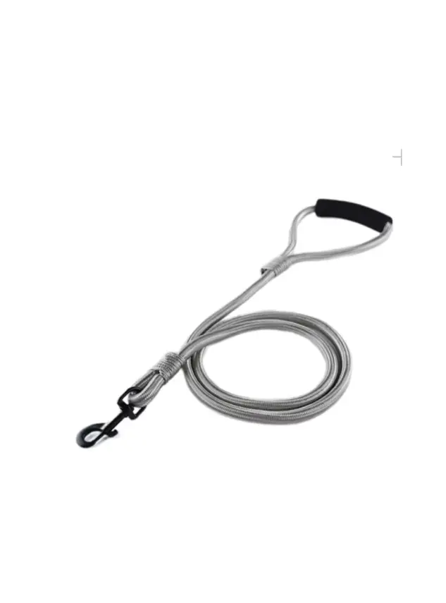 Pet Ing Fitil Köpek Gezdirme Gri 0,8*120 cm - 1