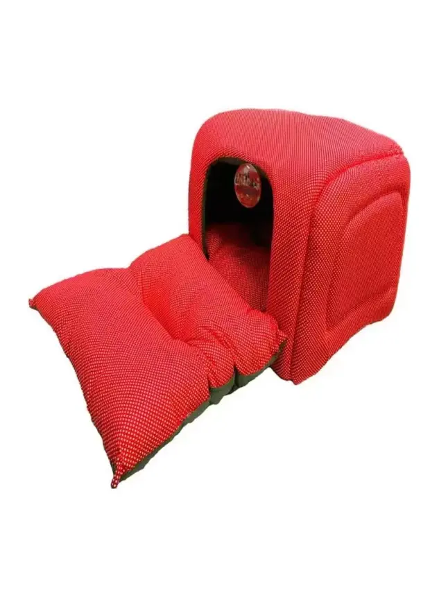 Pet Pretty Bahçeli Yuva Eco Kırmızı - 1