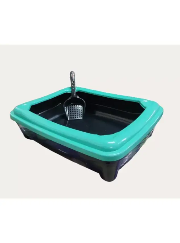 Pet Style Eco Kitty Açık Kedi Tuvaleti 49.5 *38*12 cm (küreksiz) - 1