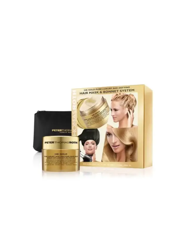 Peter Thomas Roth 24K Gold Hair Mask & Bonnet System 146ml - 1