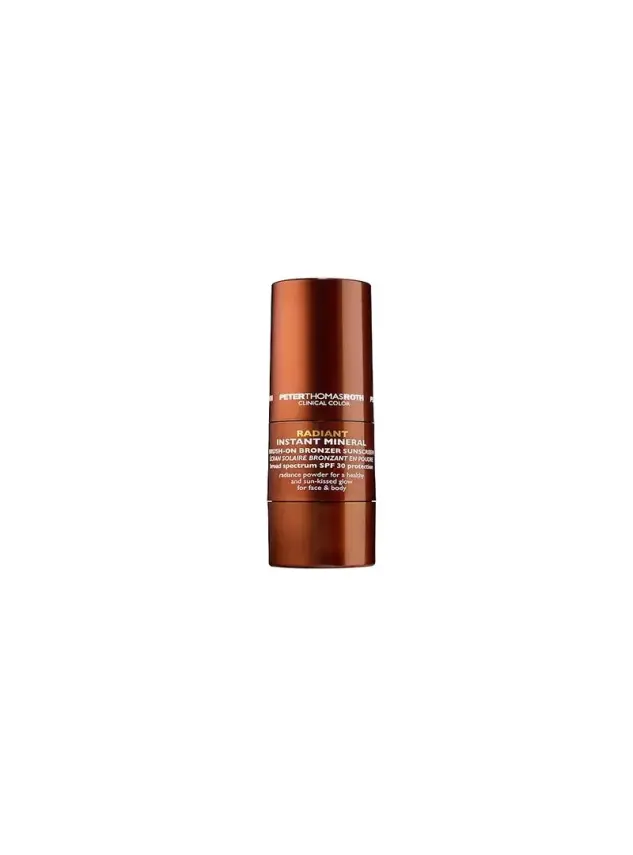 Peter Thomas Roth Radiant Anında Mineral Fırçası-On Bronzlaştırıcı Güneş Koruyucu SPF 30 - 1