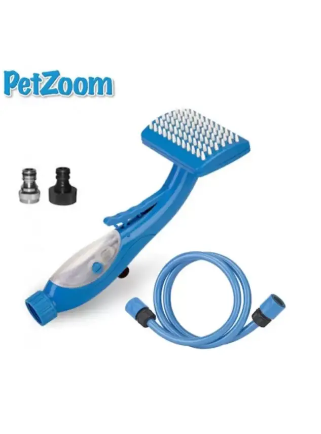 Petzoom Şampuan Hazneli Köpek Yıkama Duş Başlığı Seti - 1