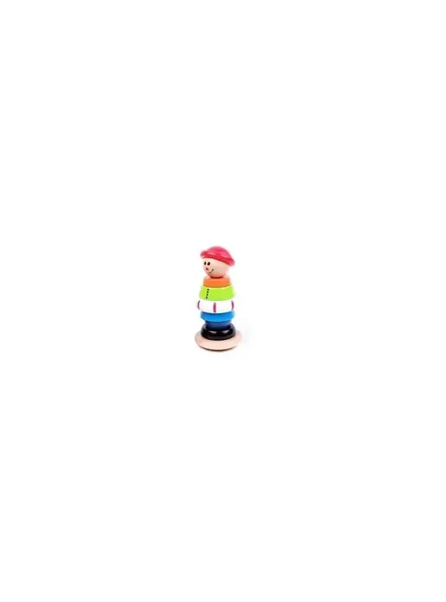 Pharma Toys Boy & Girl Tumbling Tower Organik Oyuncak - 1