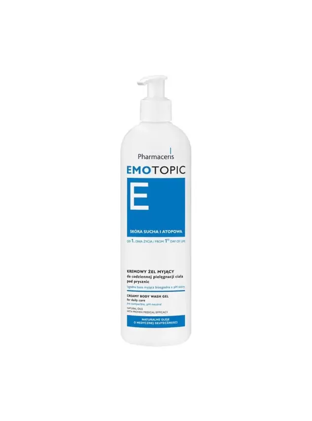 Pharmaceris Emotopic Cream Body Shower Gel For Daily Care 400ml - 1