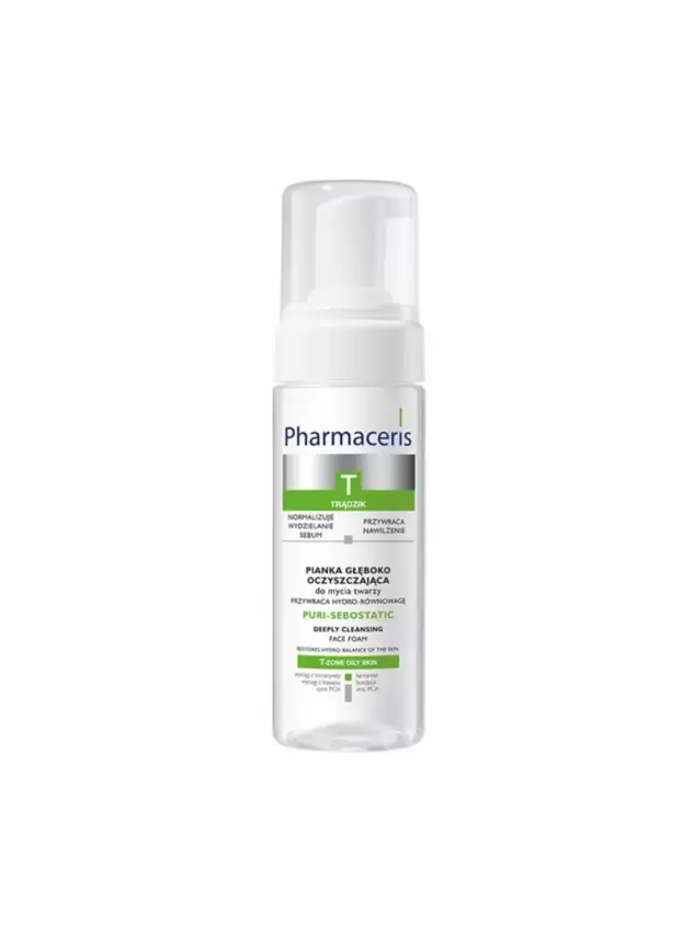 Pharmaceris T - Puri Sebostatic Deeply Cleansing Face Foam - 150ml - 1