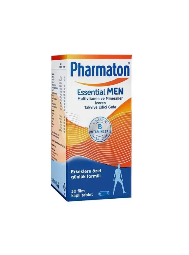 Pharmaton Essential Men Takviye Edici Gıda 30 Tablet - 1