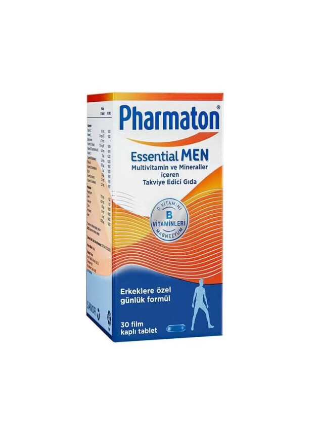Pharmaton Essential Men Takviye Edici Gıda 30 Tablet - Pharmaton