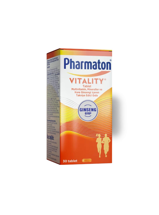 Pharmaton Vitality Multivitamin 30 Tablet - Takviye Edici Gıda - Pharmaton
