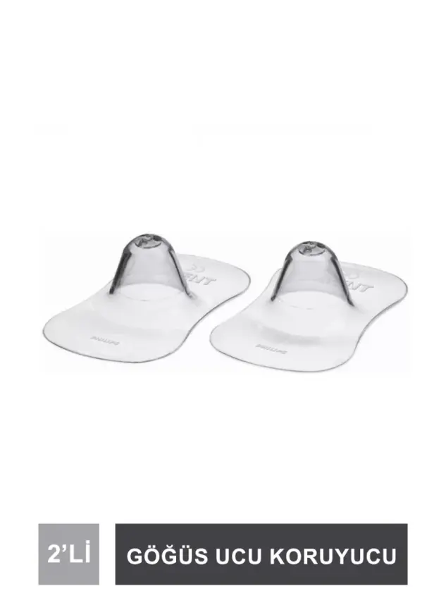 Philips Avent Göğüs Ucu Koruyucu 21 mm Orta Boy 2'li SCF153/03 - 1