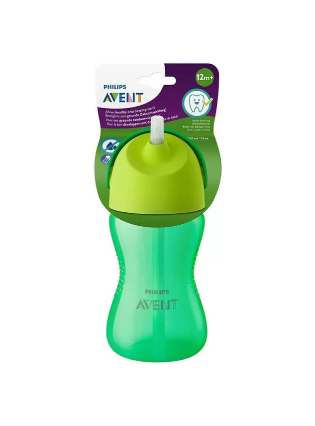 Philips Avent Pipetli Damlatmaz Bardak 300 ml - Erkek - SCF798/01 - - Avent