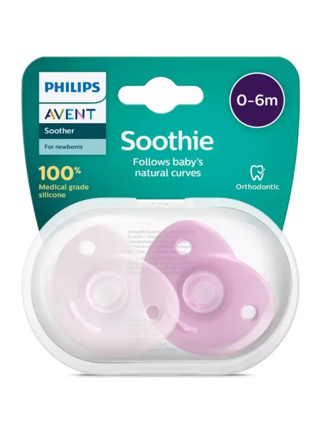 Philips Avent Soothie 2'li Emzik - Kız - SCF099/22 0-6 Ay - 1
