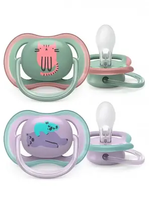 Philips Avent Ultra Air Kız 6-18 Ay 2'li Emzik - SCF085-18 - - 2