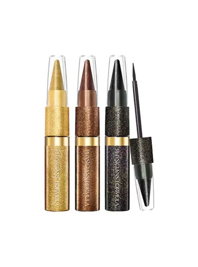 Physicians Formula Extreme Shimmer Strips Glam Nude 3lü Sürme Kajal Likit Eyeliner 2.7g - 1