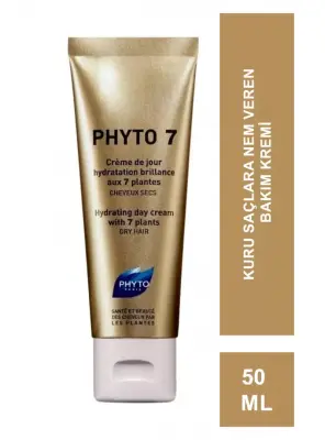 Phyto 7 Day Cream 50 ml - Kuru Saçlar için 7 Bitki Özlü Günlük Nemlendirici Krem - Phyto