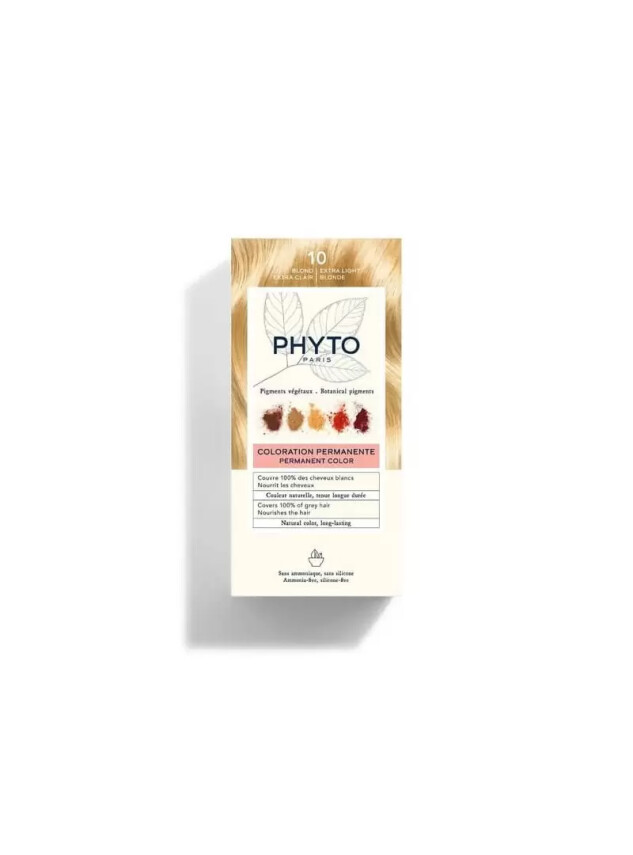 Phyto Color Bitkisel Saç Boyası 10 - Çok Açık Sarı - Phyto