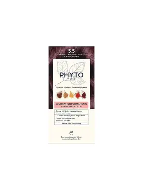 Phyto Color Bitkisel Saç Boyası - 5.5 - Açık Kestane Akaju - 2