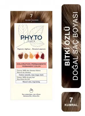 Phyto Color Bitkisel Saç Boyası - 7 Kumral - Phyto