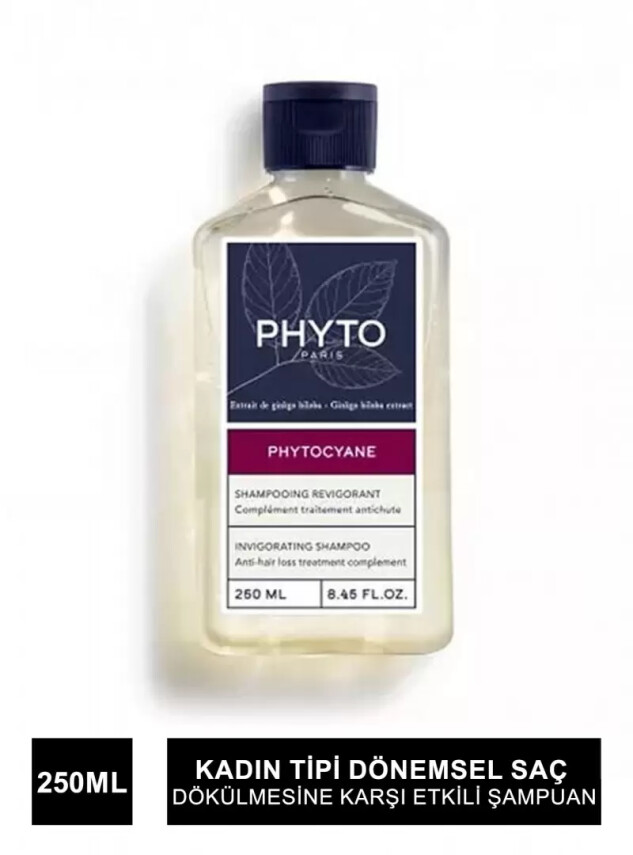 Phyto Phytocyane Kadın Tipi Dökülme Giderici Şampuan 250ml - Phyto