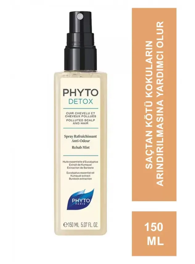 Phyto Phytodetox Cansız ve Mat Saçlar İçin Koku Giderici Sprey 150 ml - 1