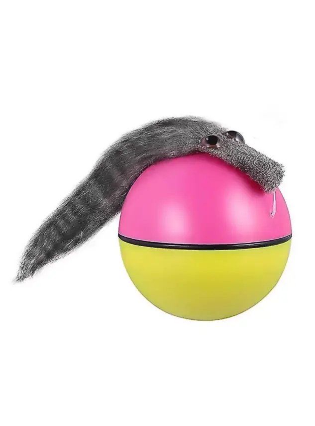 Pilli Peluş Fareli Top - 1