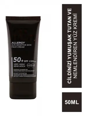Piz Buin SPF 50+ Hassas Ciltler İçin Yüz Kremi 50 ml - 1