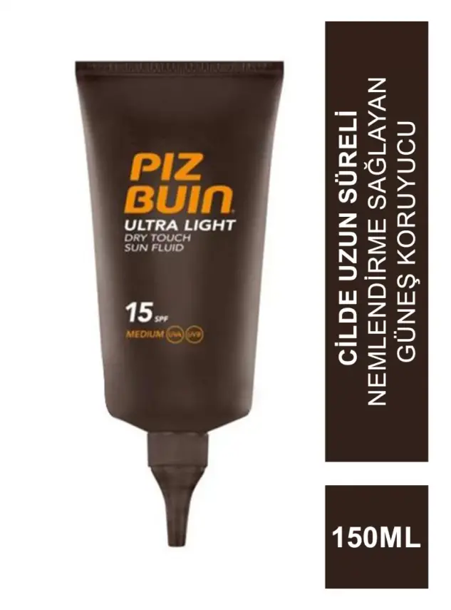 Piz Buin Ultra Hafif Akışkan Güneş Koruyucusu SPF 15 150 ml - 1