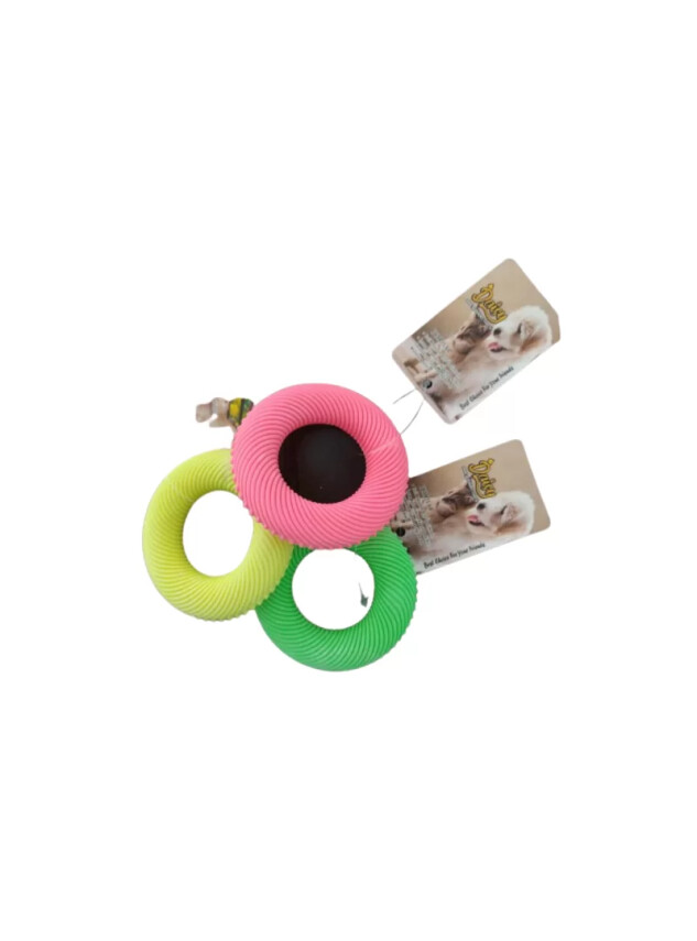 Plastik Simit Köpek Oyuncağı - Daisy