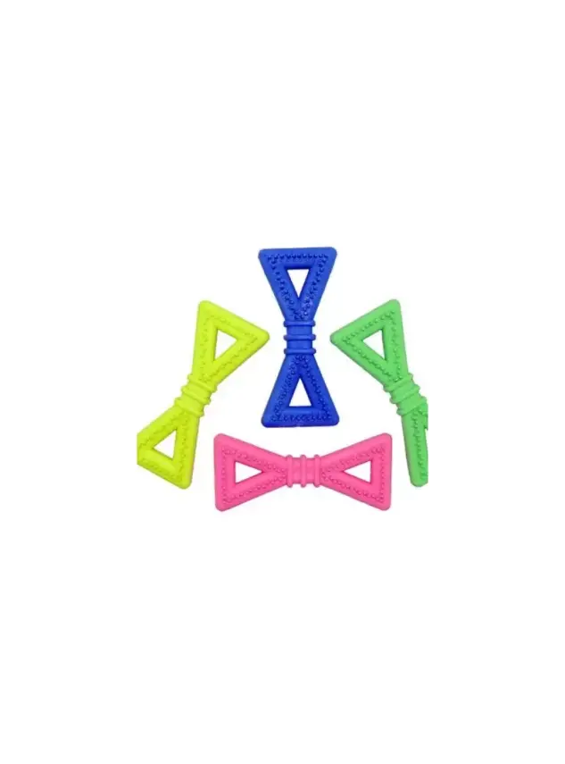 Plastik Üçgen Köpek Oyuncağı - 1