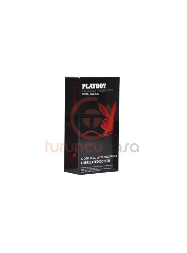 Playboy Dotted Özel Kabartma Yüzeyli 12'li Prezervatif - 1