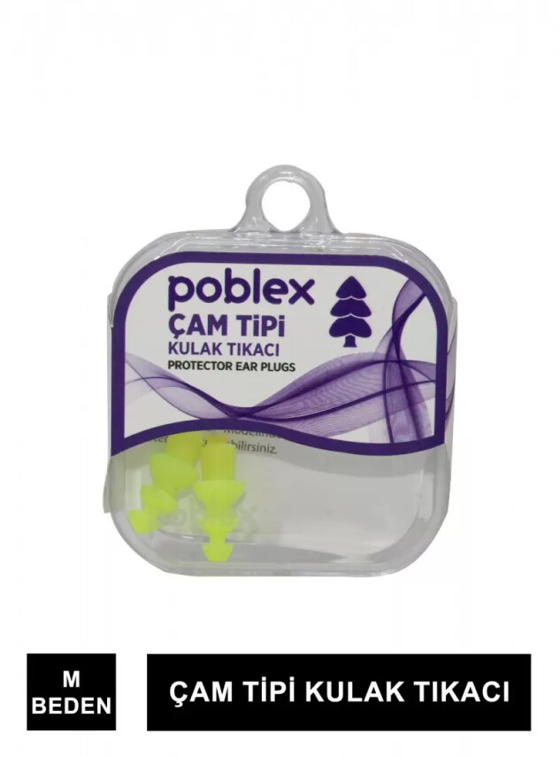 Poblex Çam Tipi Kulak Tıkacı - M - - Poblex