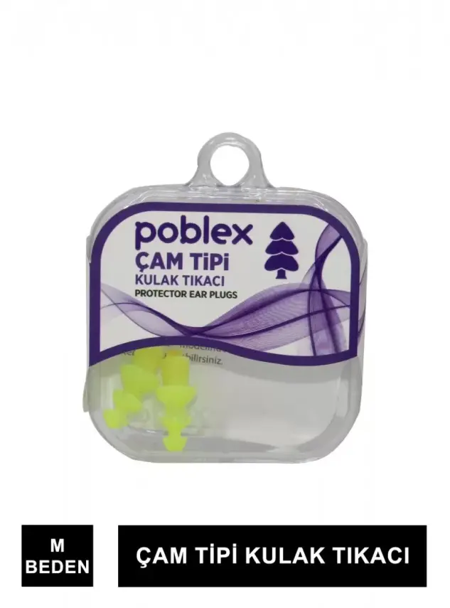 Poblex Çam Tipi Kulak Tıkacı - M - - 1