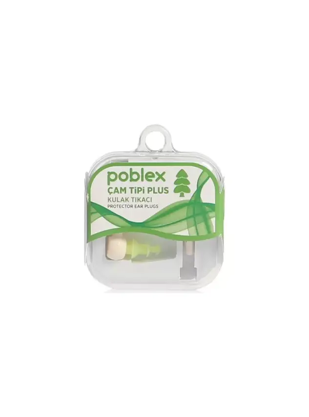 Poblex Çam Tipi Plus Kulak Tıkacı 1 Çift - Beden:S - Kutulu - 2