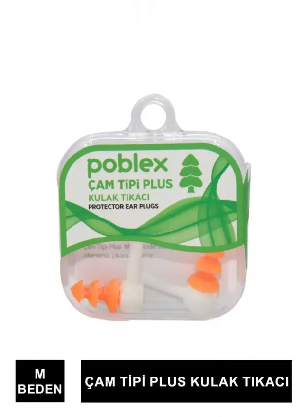 Poblex Çam Tipi Plus Kulak Tıkacı - M - - 1