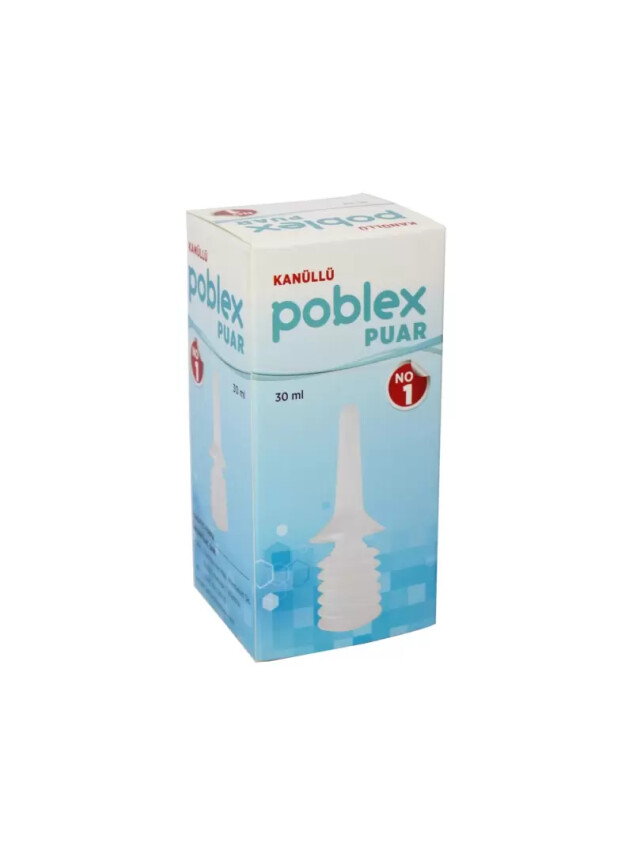 Poblex Kanüllü Puar No:1 30 ml - Poblex