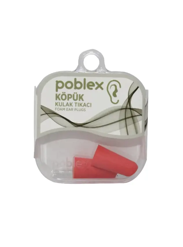 Poblex Köpük Kulak Tıkacı 1 Çift -2 Adet- Kutulu - 2