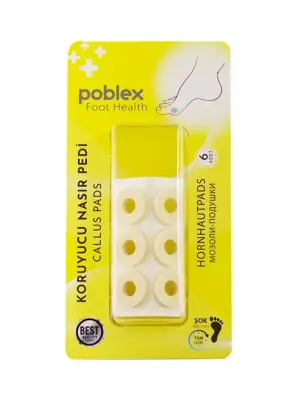 Poblex Koruyucu Nasır Pedi 6 Adet - Poblex