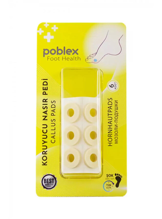 Poblex Koruyucu Nasır Pedi 6 Adet - Poblex