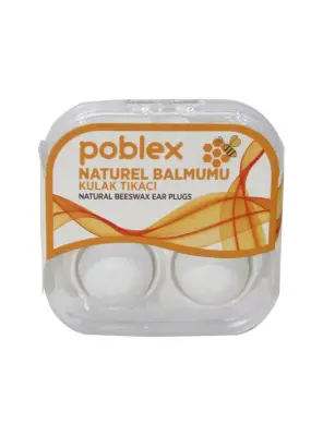 Poblex Natural Balmumu Kulak Tıkacı 2'li - 2