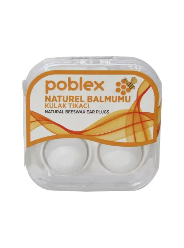 Poblex Natural Balmumu Kulak Tıkacı 2'li - 2