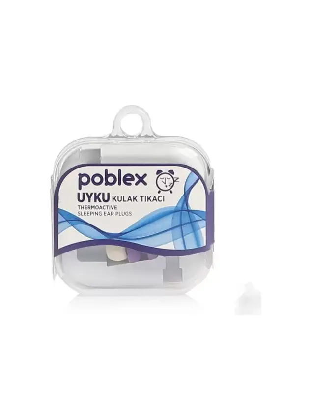 Poblex Uyku Kulak Tıkacı Thermoactive 1 Çift - Beden:L - Kutulu - 2