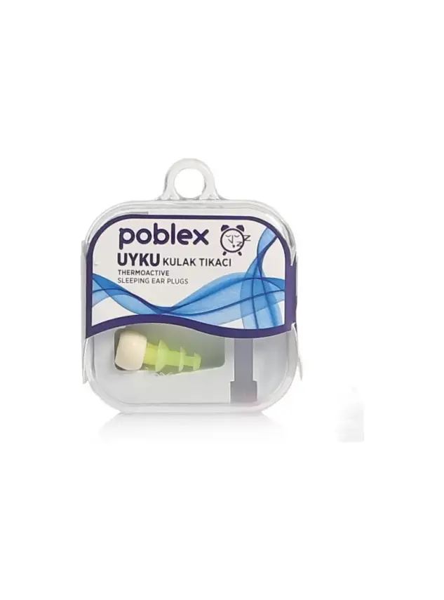 Poblex Uyku Kulak Tıkacı Thermoactive 1 Çift - Beden:S - Kutulu - 2