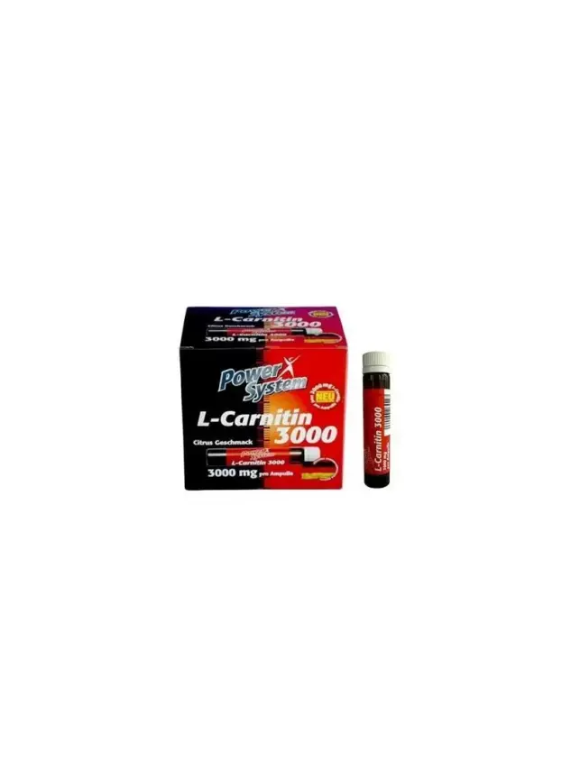 Power System L-Carnitine 3000 mg 20 ampul 25 ml - 1