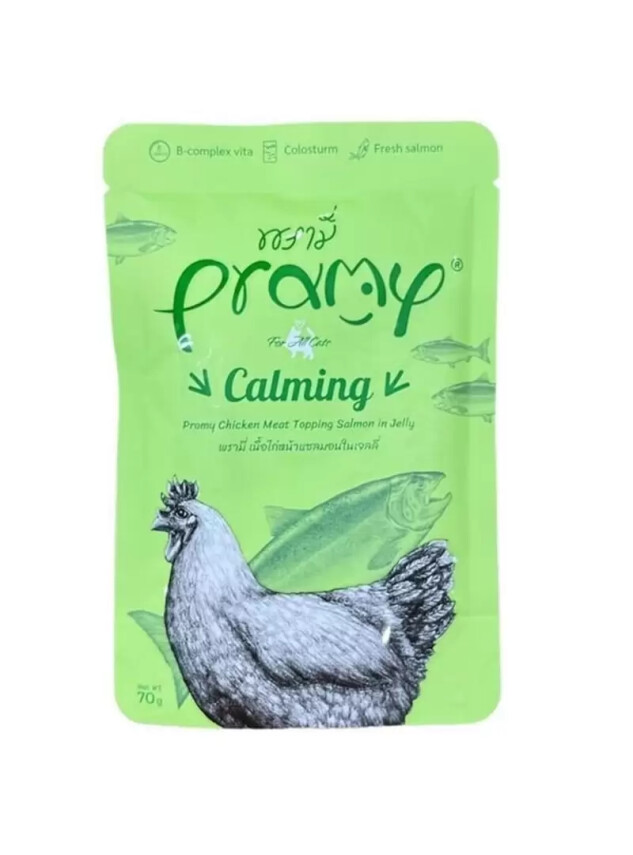 Pramy Jöle İçinde Somonlu Ve Tavuklu Yetişkin Kedi Maması 70G - DİĞER