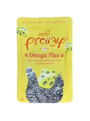 Pramy Jöle İçinde Tavuklu Ve Peynirli Yetişkin Kedi Maması 70G - DİĞER