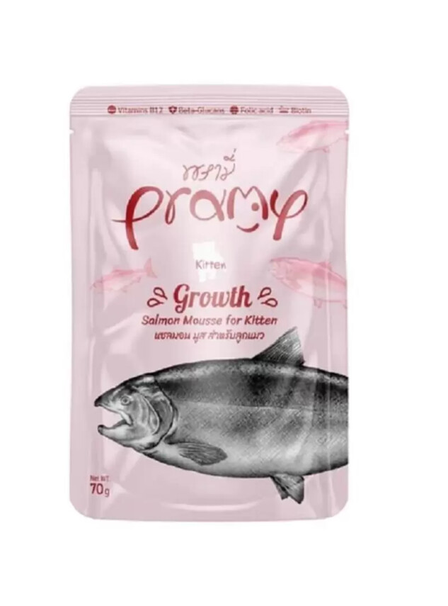 Pramy Yavru Kediler İçin Somonlu Mousse 70G - DİĞER