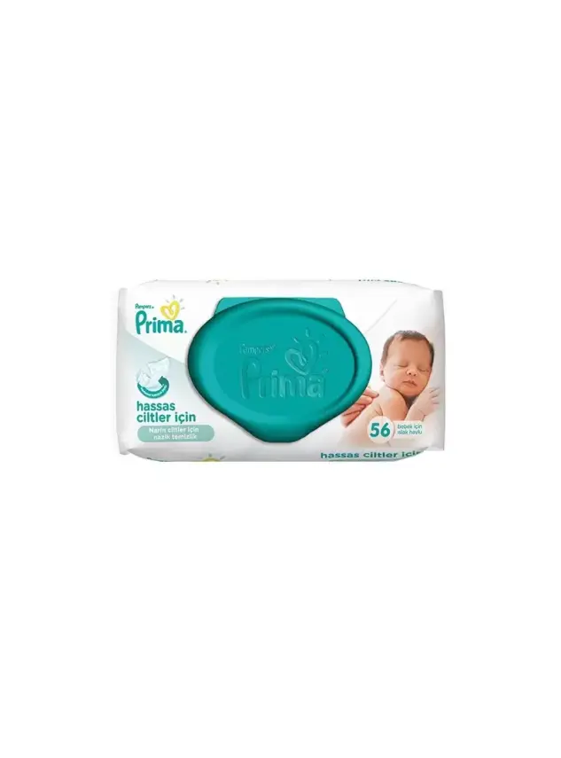 Prima Pampers Sensitive Islak Havlu Yedek 56 LI - 1